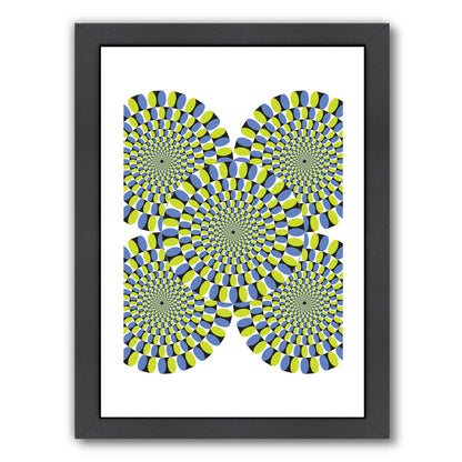 Moving Wheels by Visual Philosophy Framed Print - Americanflat