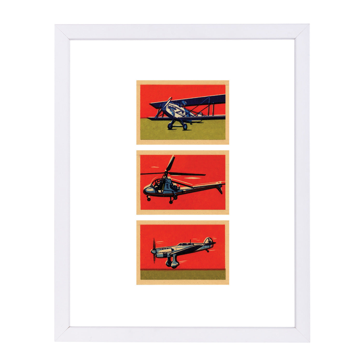 Czech Planes by Visual Philosophy Framed Print - Americanflat