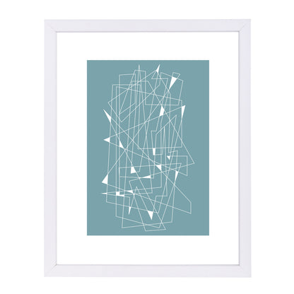 Midcentury Scratch by Visual Philosophy Framed Print - Americanflat