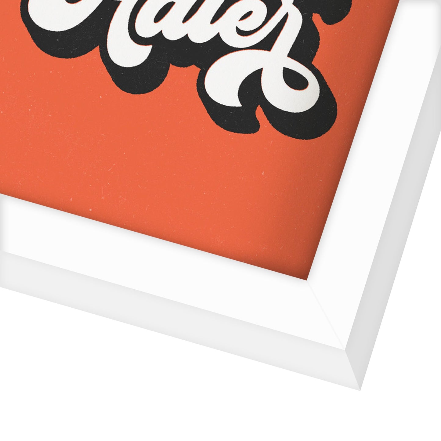 Later Hater By Motivated Type - Shadow Box Framed Art - Americanflat
