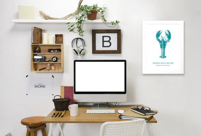 Lobster by Samantha Ranlet Framed Print - Americanflat