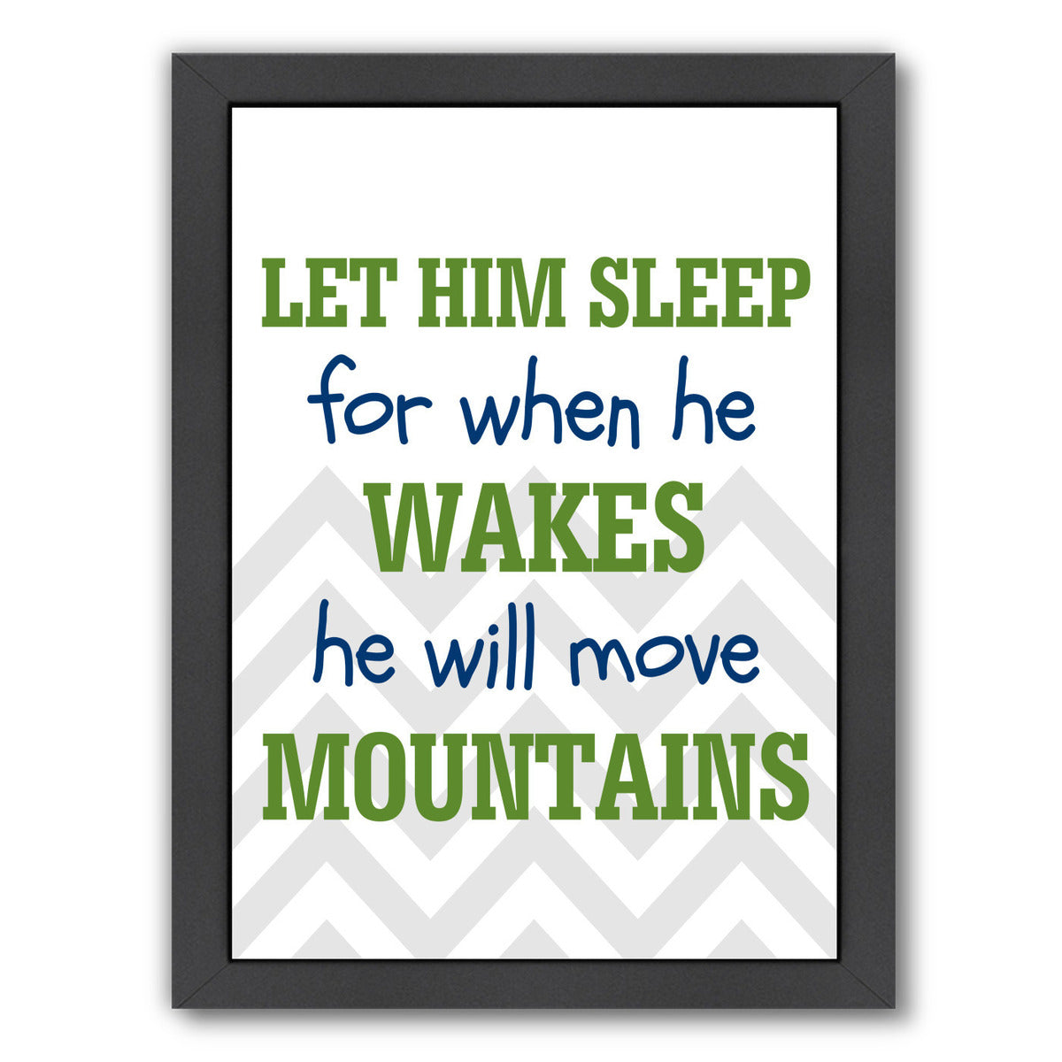 He Will Move Mountains by Samantha Ranlet Framed Print - Americanflat