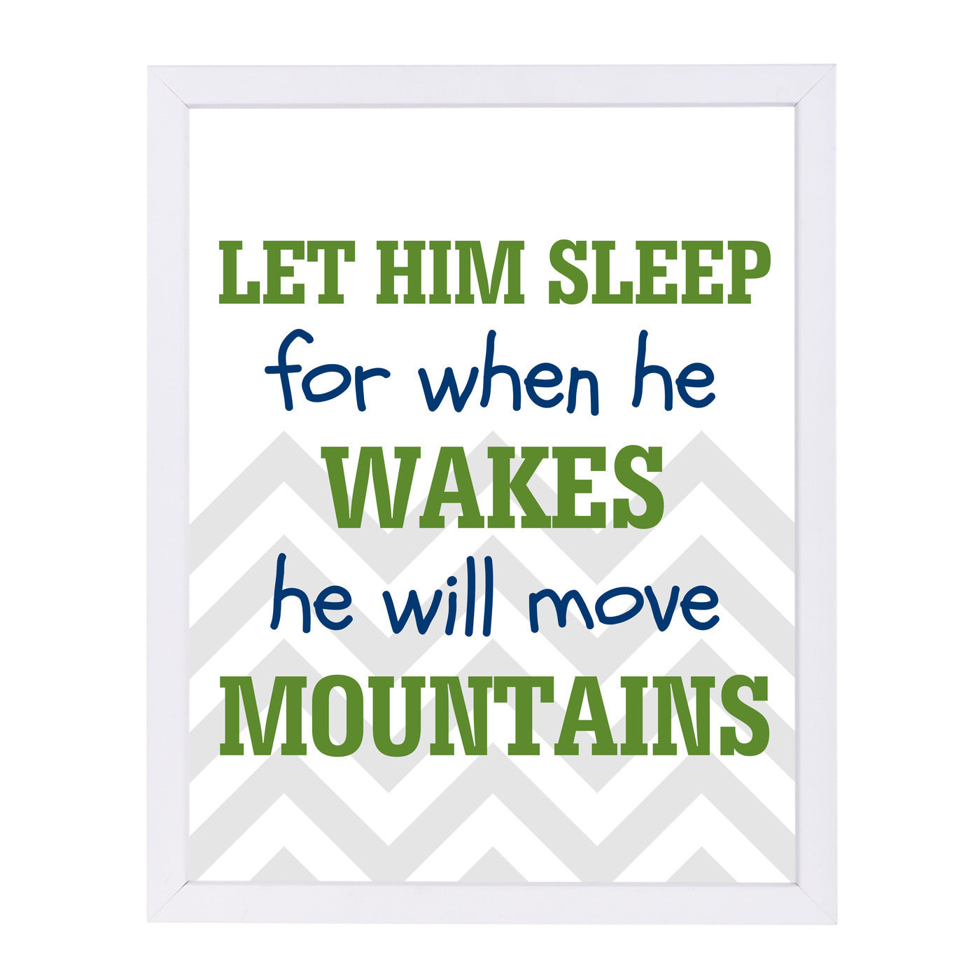 He Will Move Mountains by Samantha Ranlet Framed Print - Americanflat
