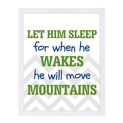 He Will Move Mountains by Samantha Ranlet Framed Print - Americanflat