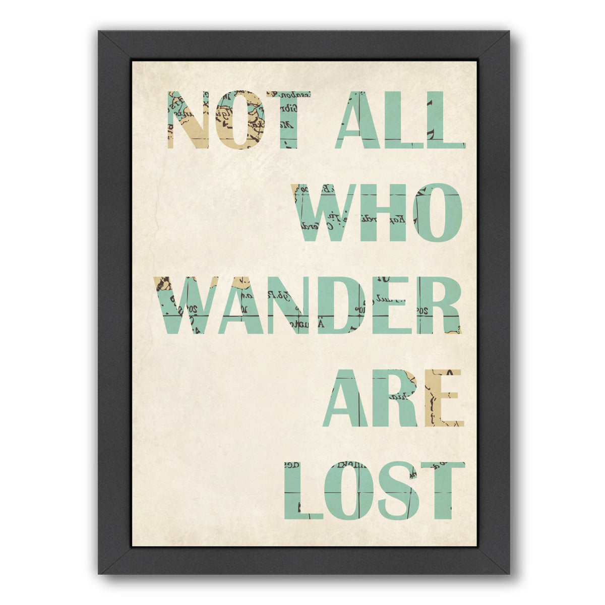 Not All Who Wander Are Lost by Samantha Ranlet Framed Print - Americanflat