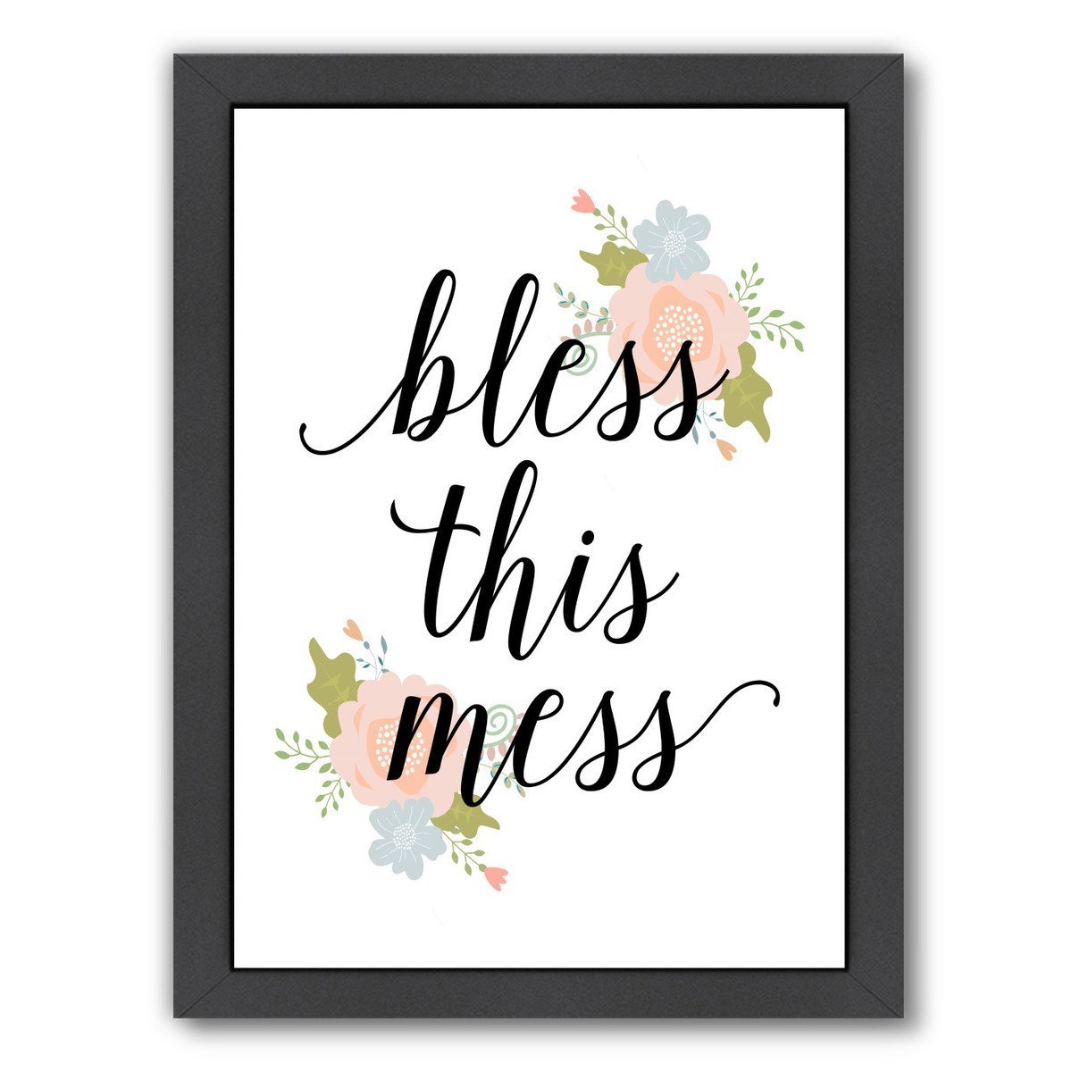 Bless This Mess by Samantha Ranlet Framed Print - Americanflat
