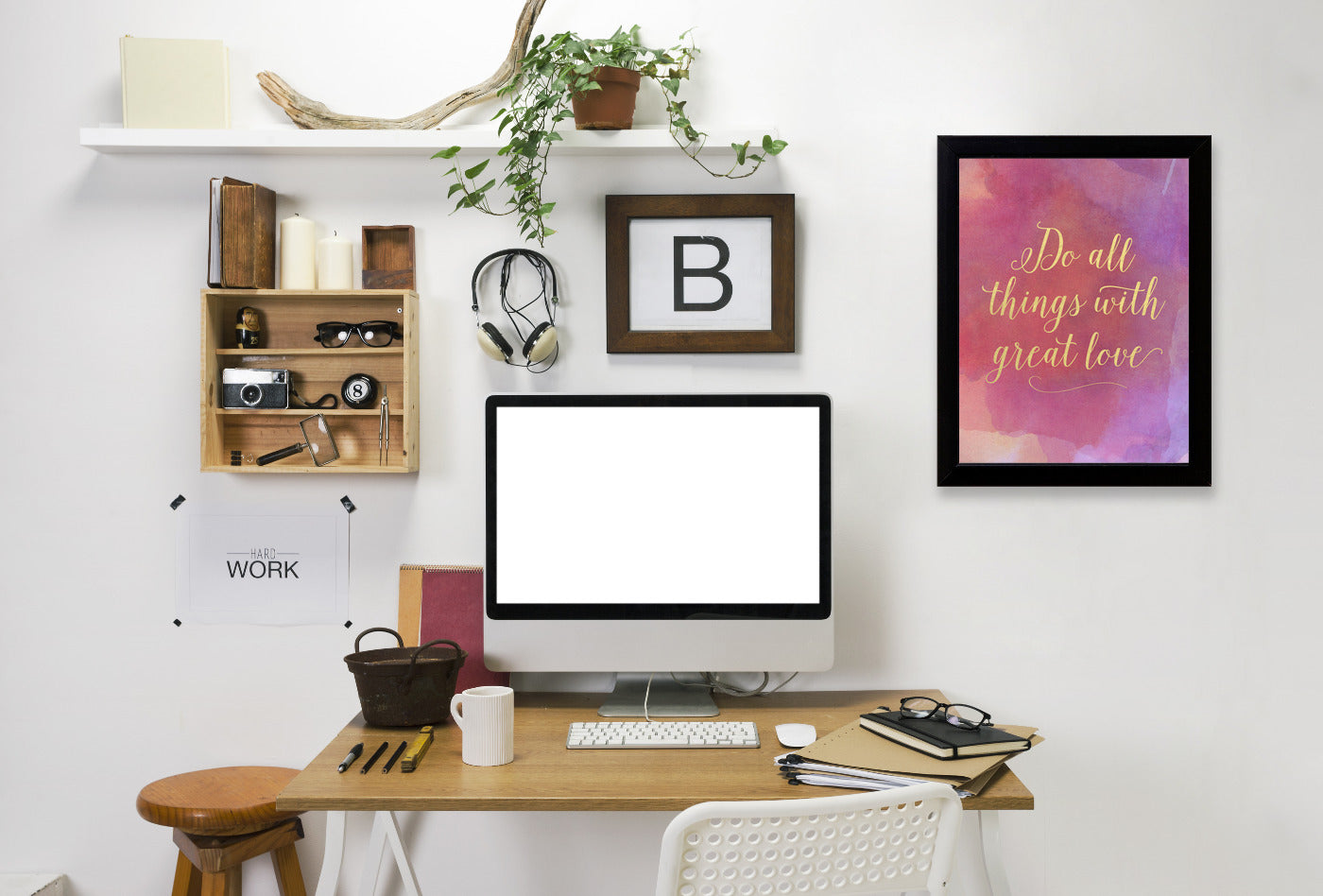 Do All Things by Samantha Ranlet Framed Print - Americanflat