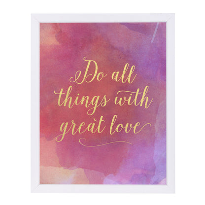 Do All Things by Samantha Ranlet Framed Print - Americanflat