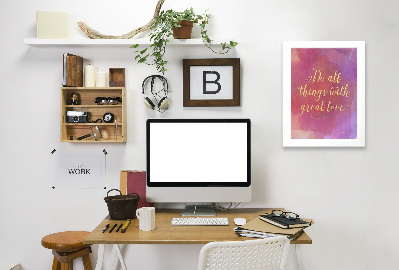 Do All Things by Samantha Ranlet Framed Print - Americanflat