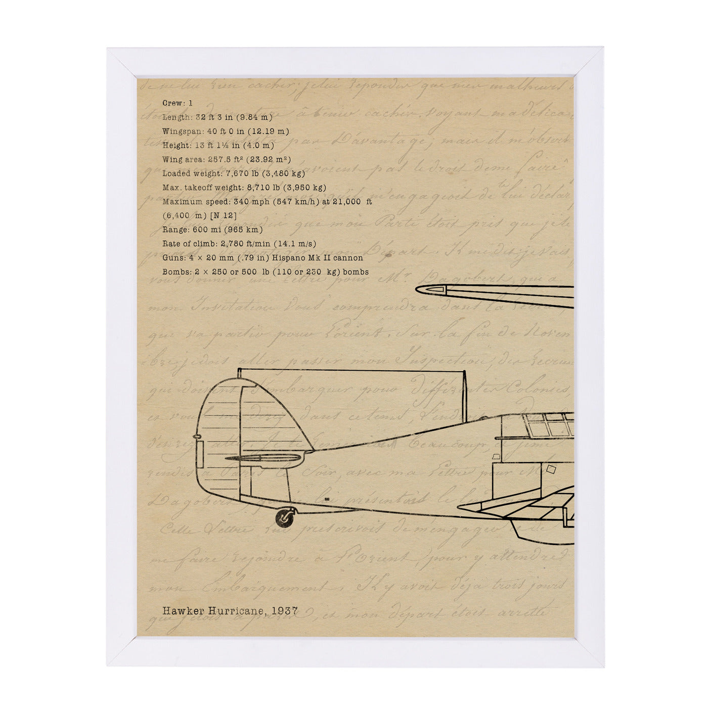 Plane Triptych 1 by Samantha Ranlet Framed Print - Americanflat