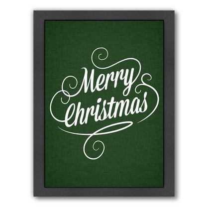 Merry Christmas Forest Jpg by Samantha Ranlet Framed Print - Americanflat
