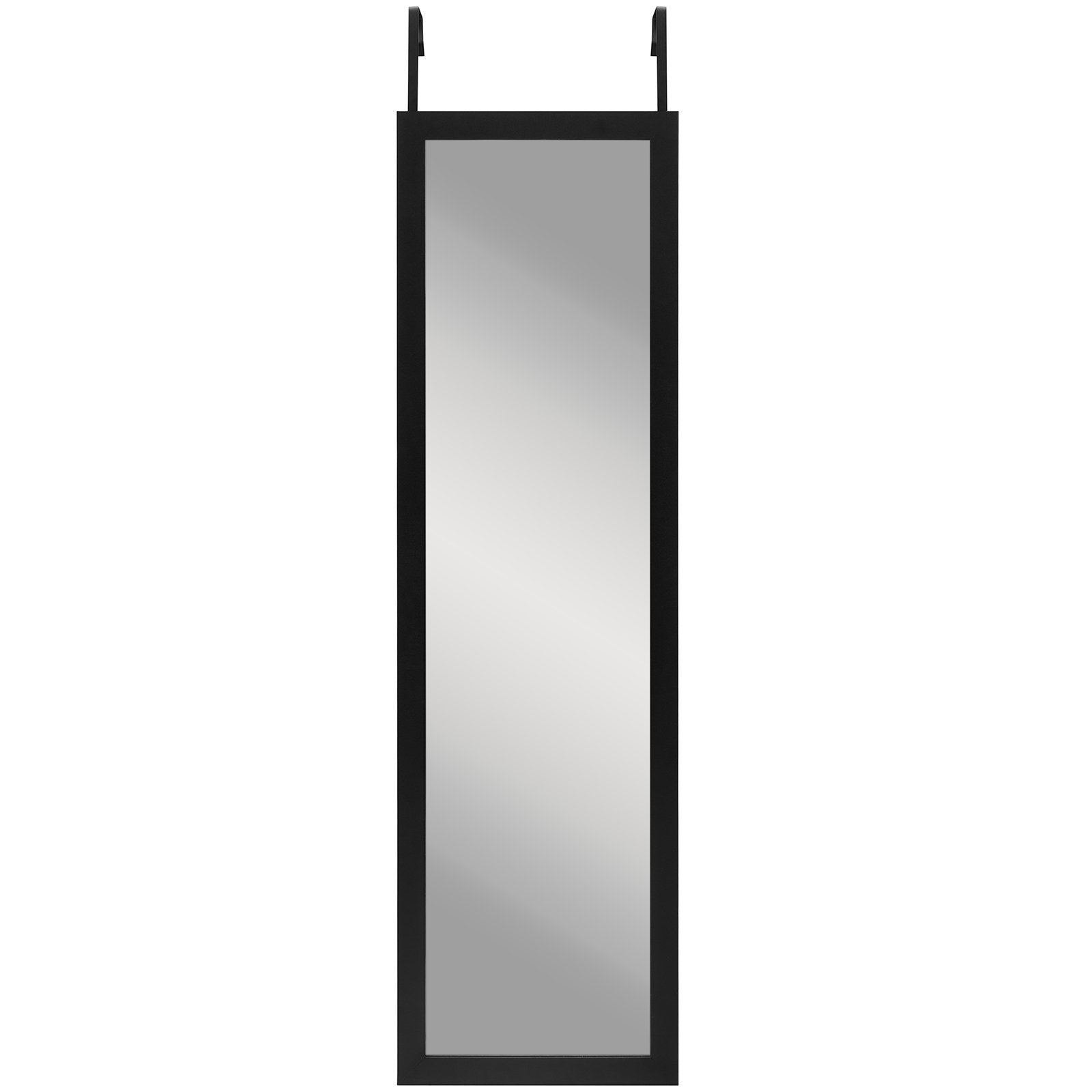 Black Over The Door Mirror - Mirror - Americanflat
