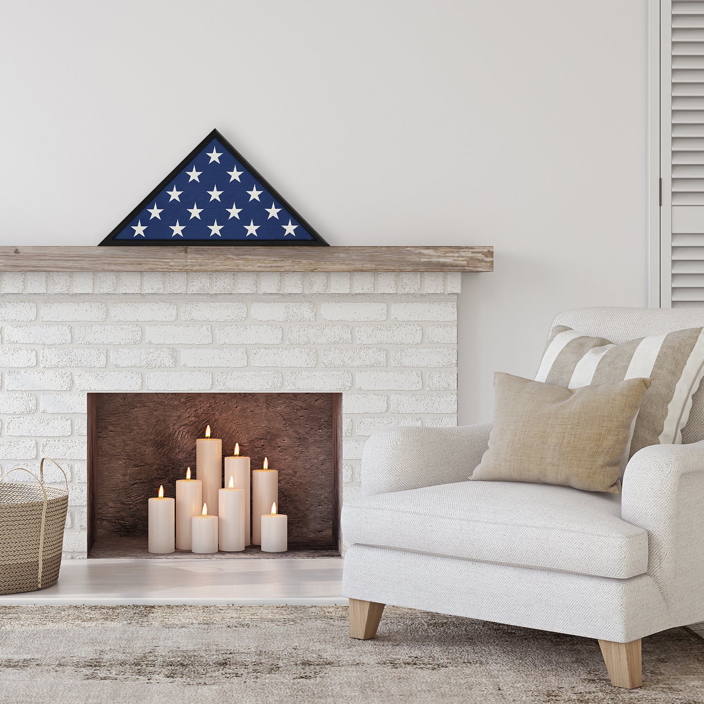 Burial Flag Display Case | Silhouette Collection