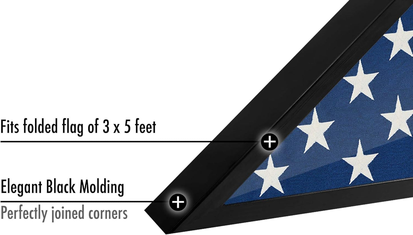 Burial Flag Display Case | Silhouette Collection