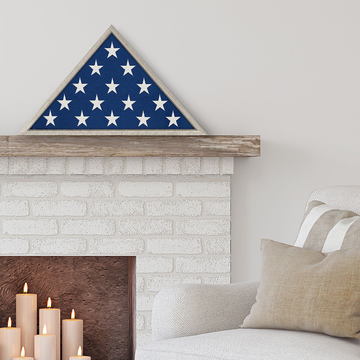 Burial Flag Display Case | Silhouette Collection