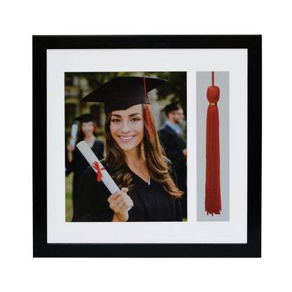 13x13 Graduation Frame with 8x10 Picture Frame Duo | Choose Color