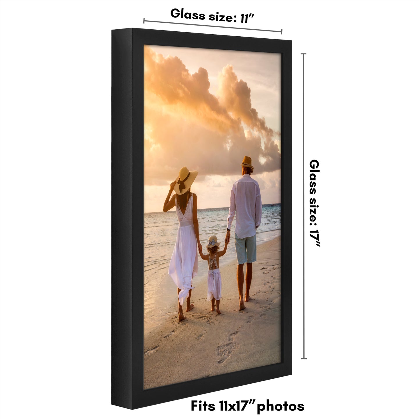 Deep Molding Frame without Mat | Choose Size and Color