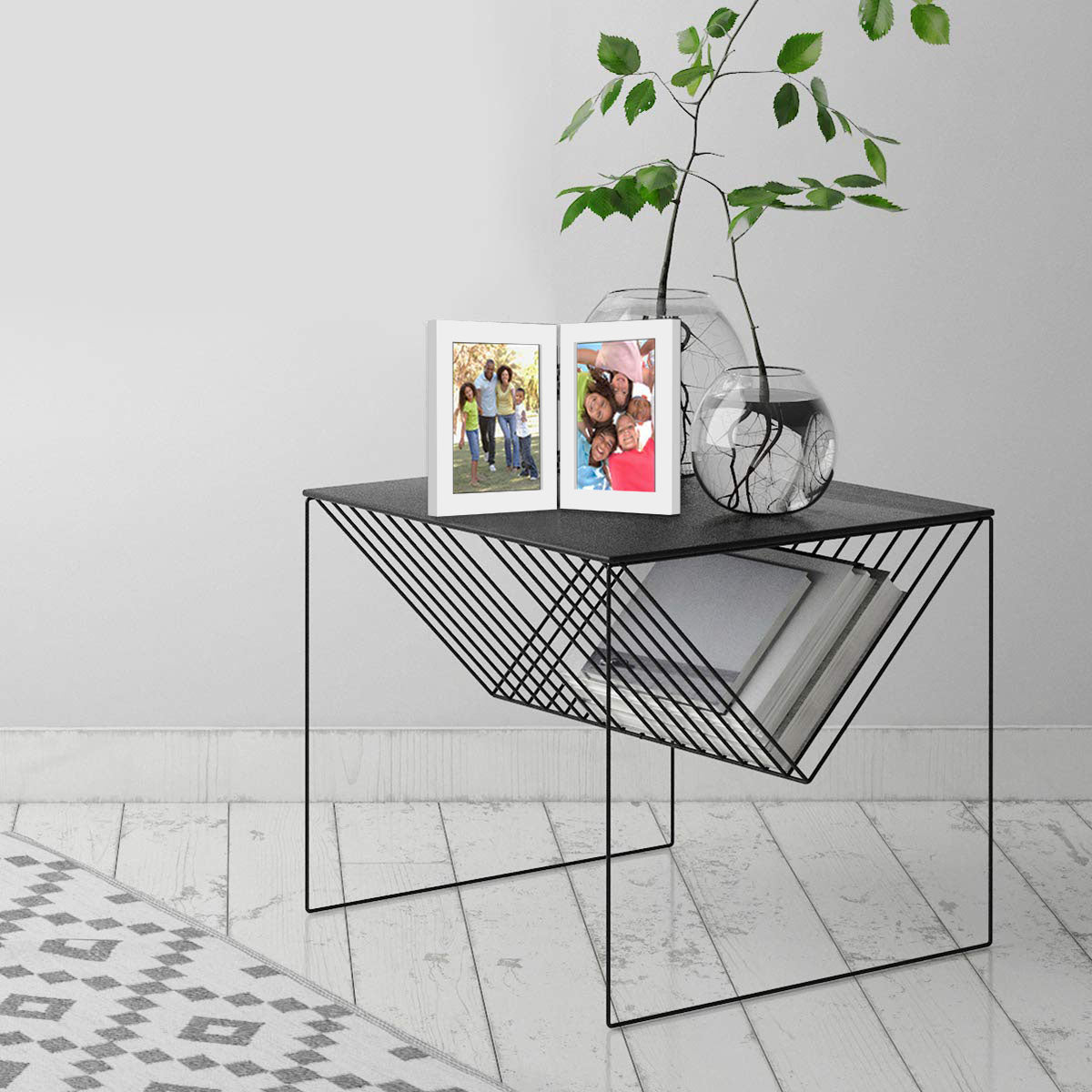 Hinged Picture Frame with Two Displays | Signature Collection