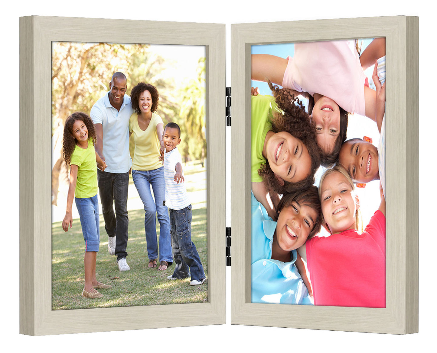 Hinged Picture Frame with Two Displays | Choose Color