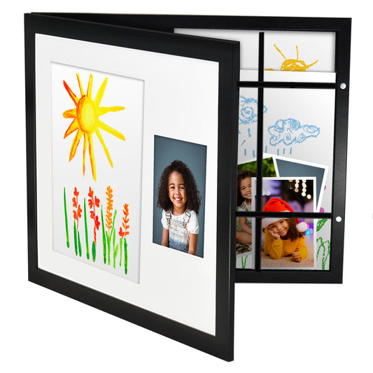 Kids Art Frame with Two Openings | My Mini Masterpiece Collection