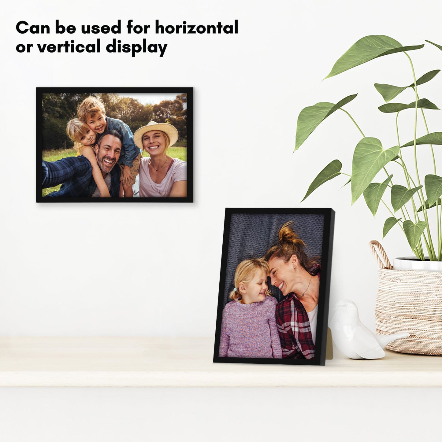 Modern Picture Frame | Black | Choose Size