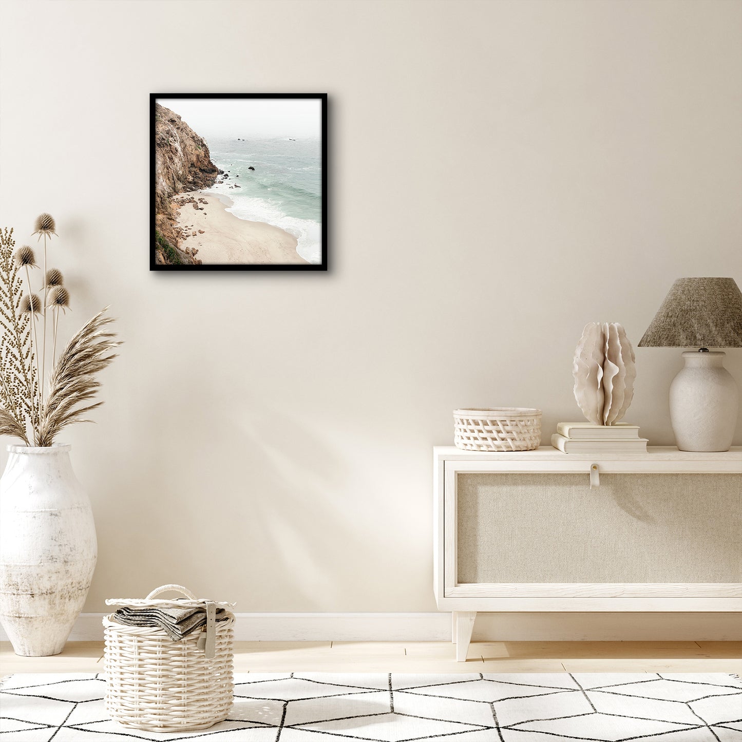 Modern Poster Frame with Thin Border | Choose Your Size