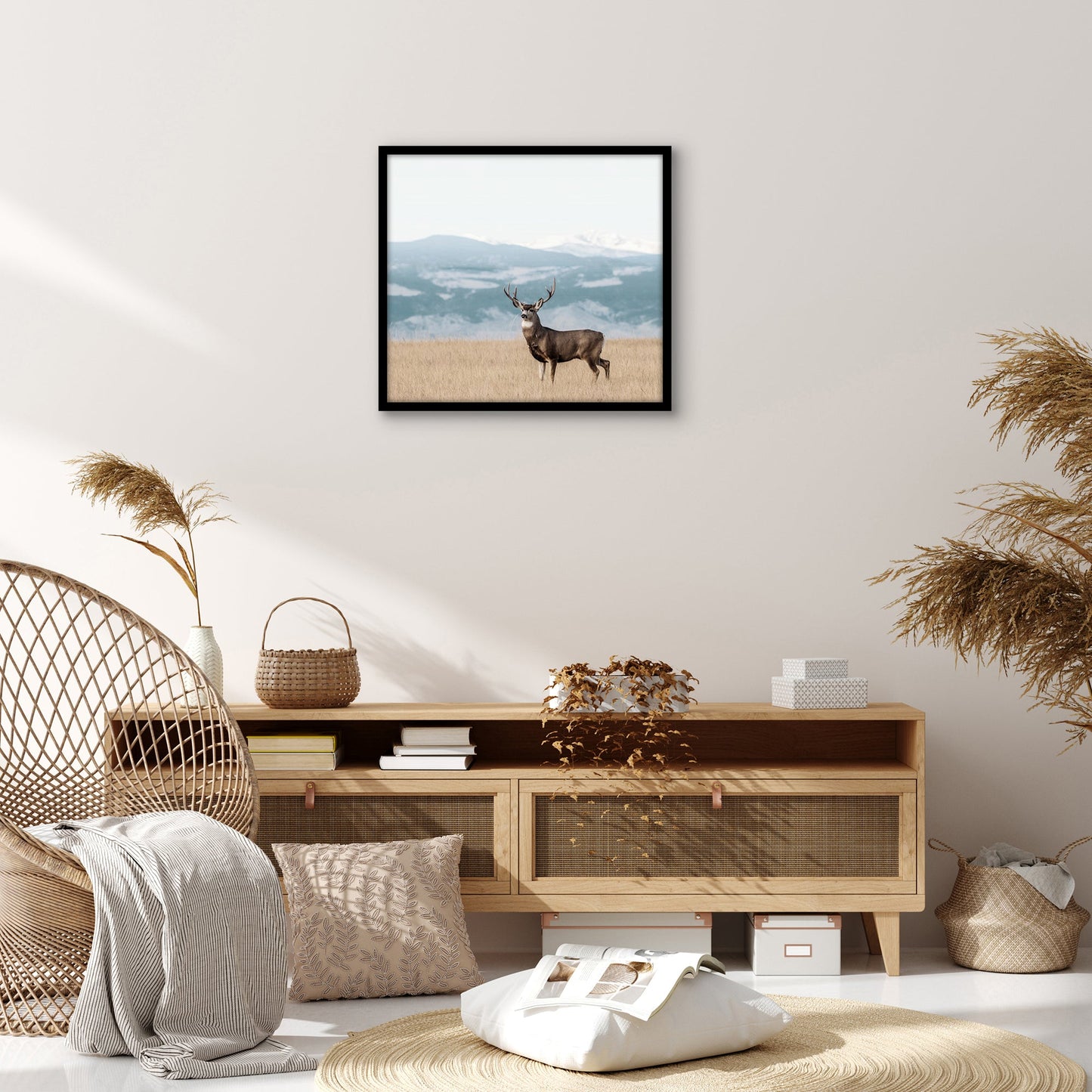 Modern Gallery Poster Frame without Mat, Black | Streamline Collection