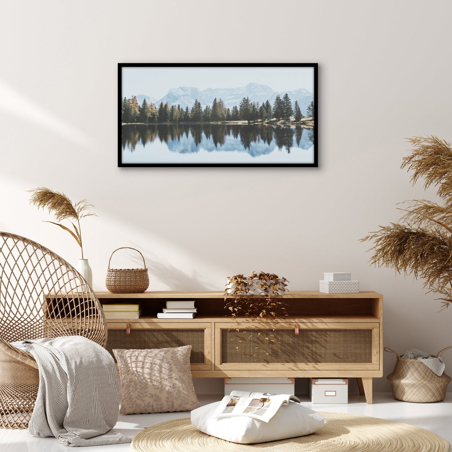 Modern Gallery Poster Frame without Mat, Black | Streamline Collection