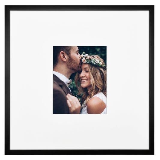 Wedding Signature Memories - Composite Wood Shatter-Resistant Glass Cover For Vertical Formats - Picture Frame
