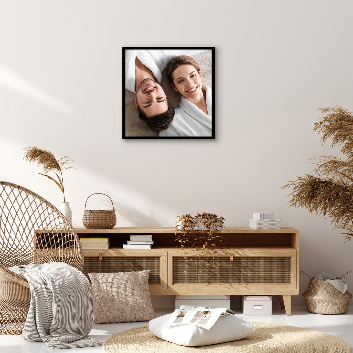 Modern Poster Frame with Thin Border | Choose Your Size