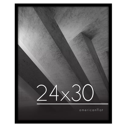 Modern Poster Frame with Thin Border | Choose Your Size