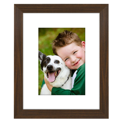 Picture Frame with Mat | Engineered Wood Photo Frame