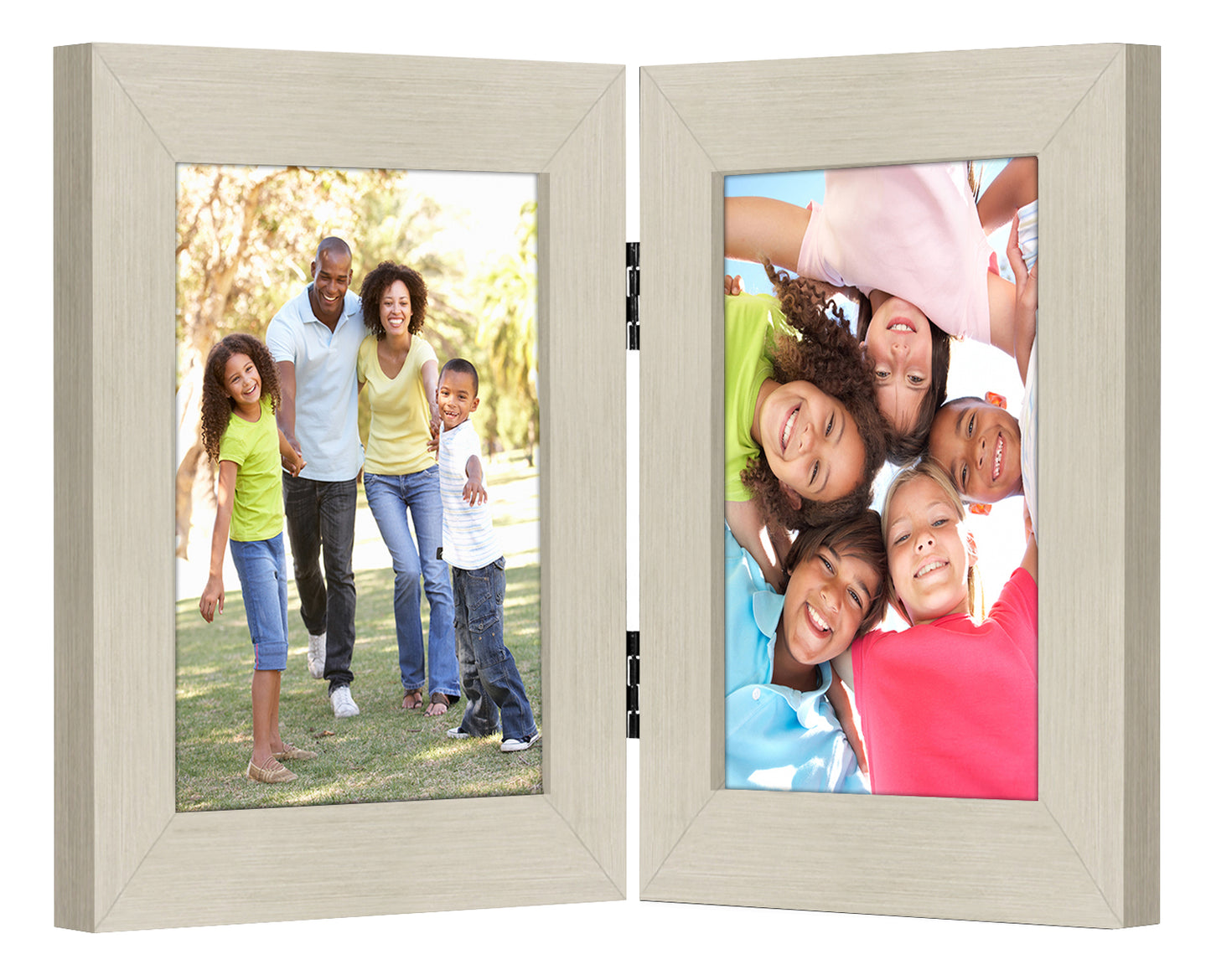 Hinged Picture Frame with Two Displays | Choose Color