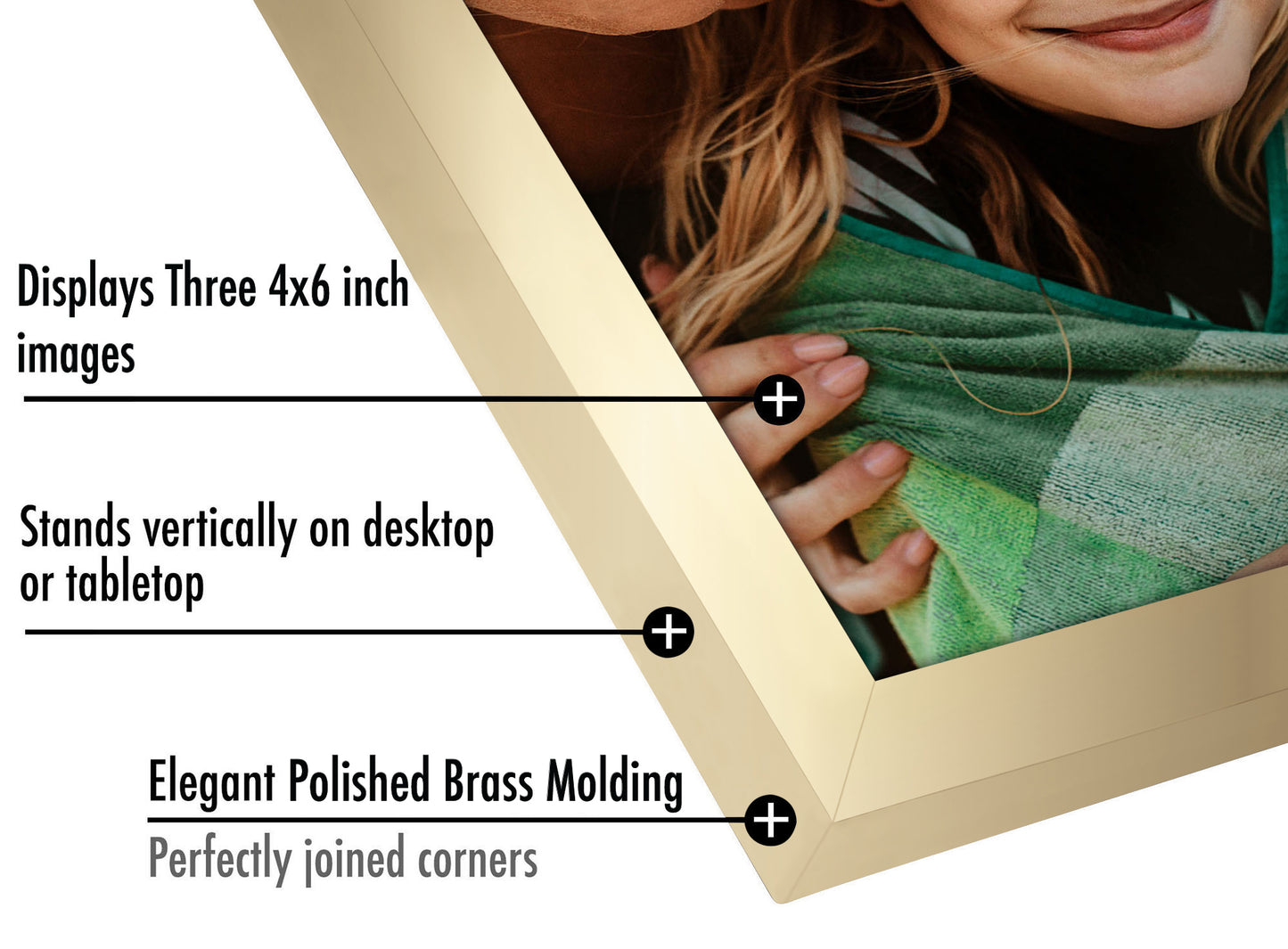 Tri-fold Picture Frame | Signature Collection