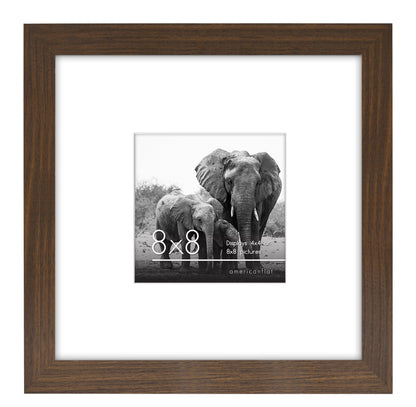 Picture Frame with Mat | Engineered Wood Photo Frame