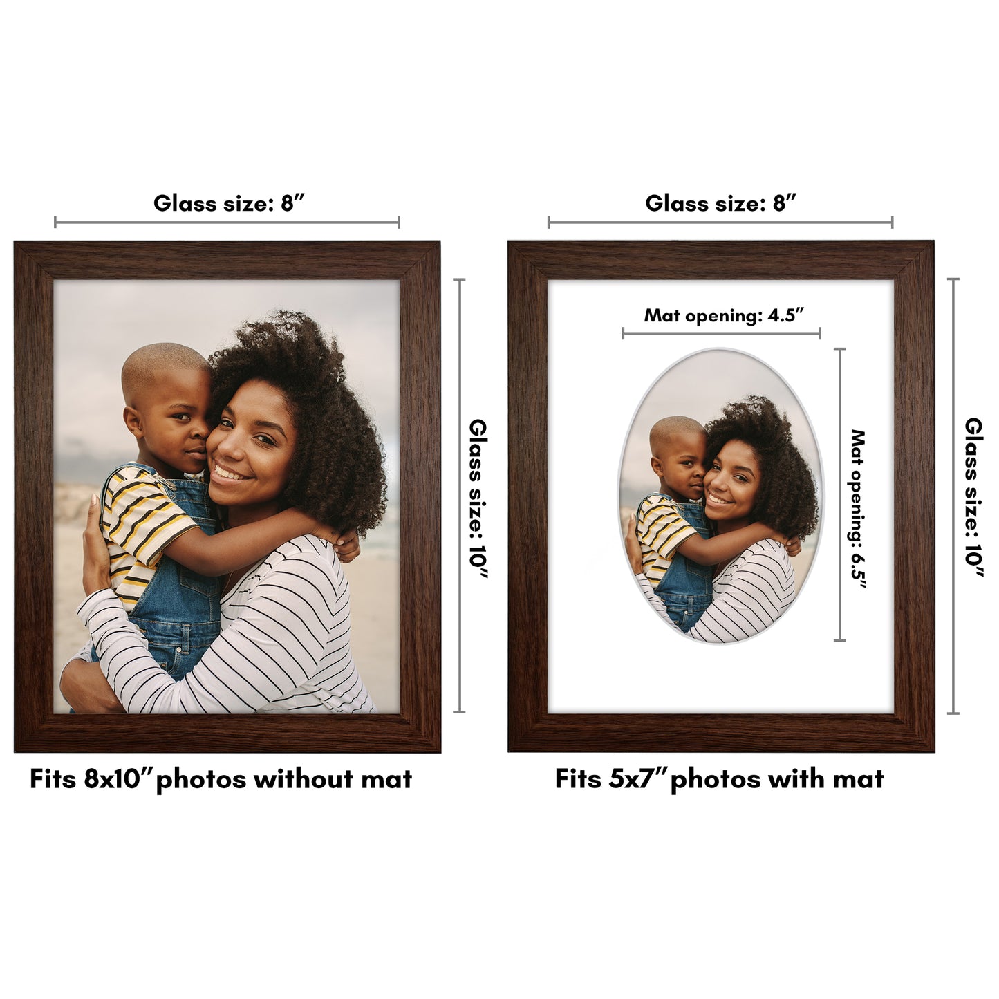 Gallery Picture Frame with Oval Mat | Signature Collection