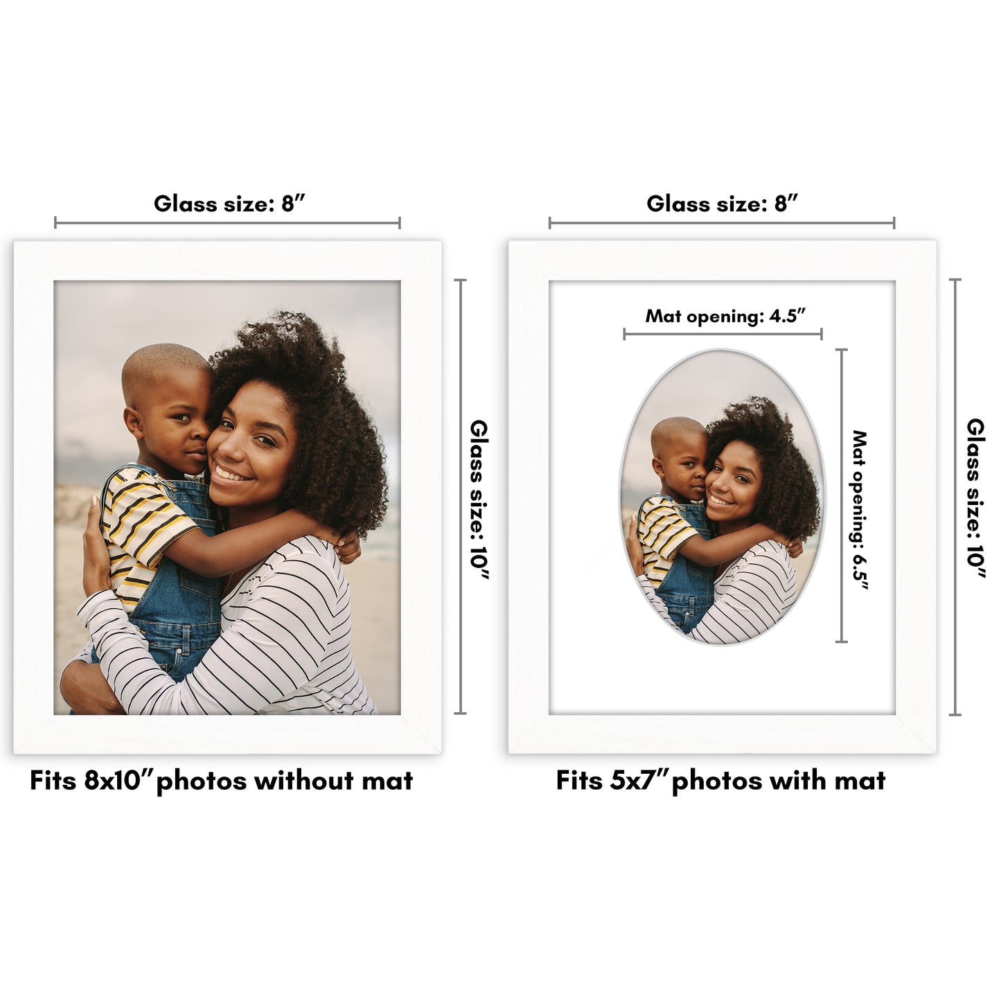 Gallery Picture Frame with Oval Mat | Signature Collection