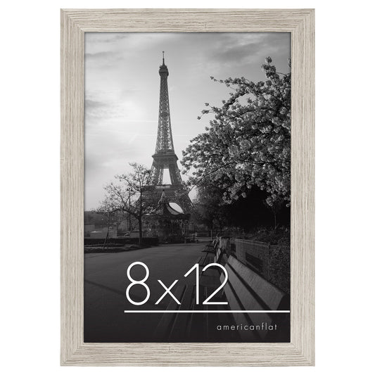 Picture Frame with Engineered Wood | Choose Size and Color