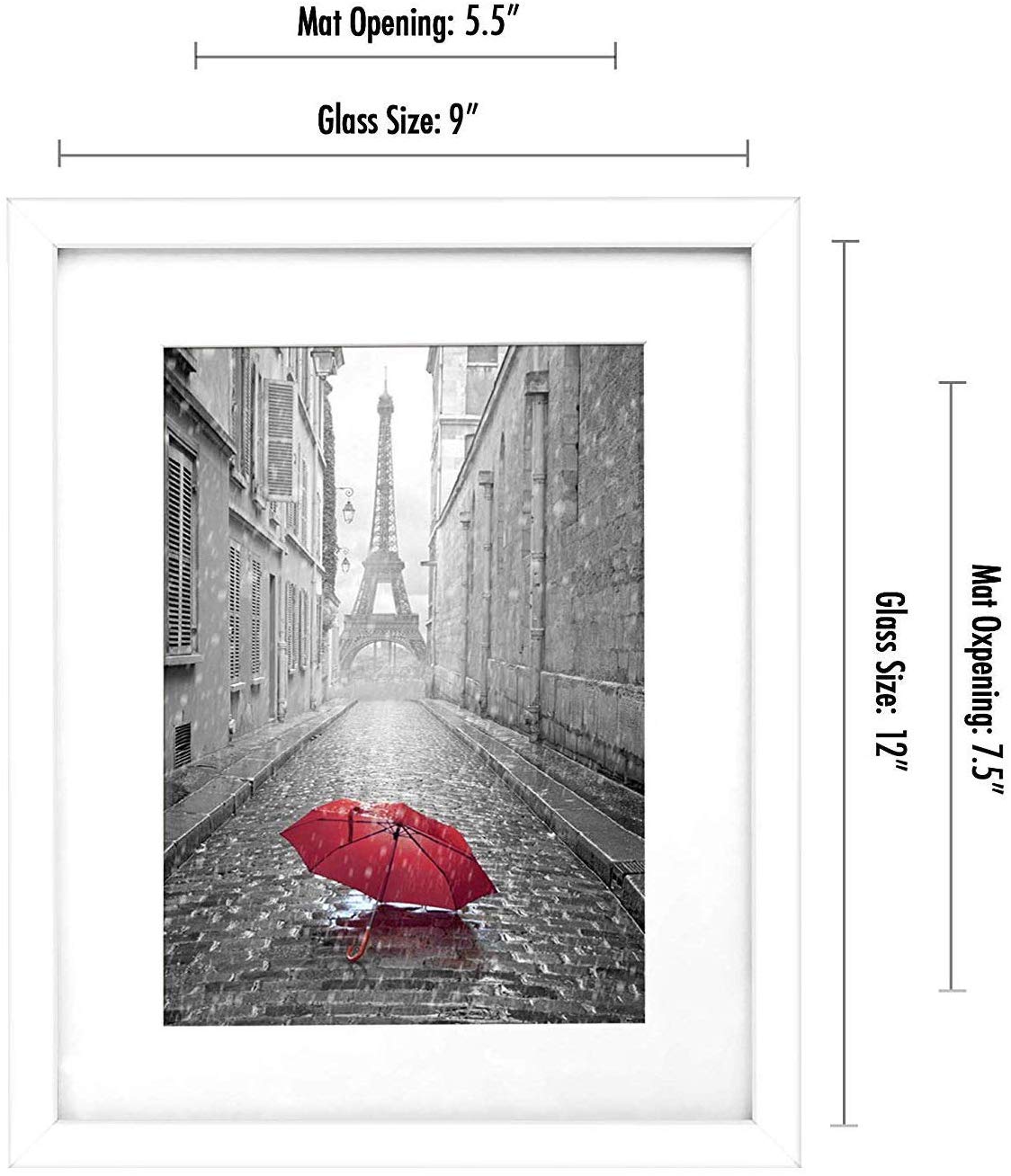 Gallery Picture Frame with Mat | Signature Collection