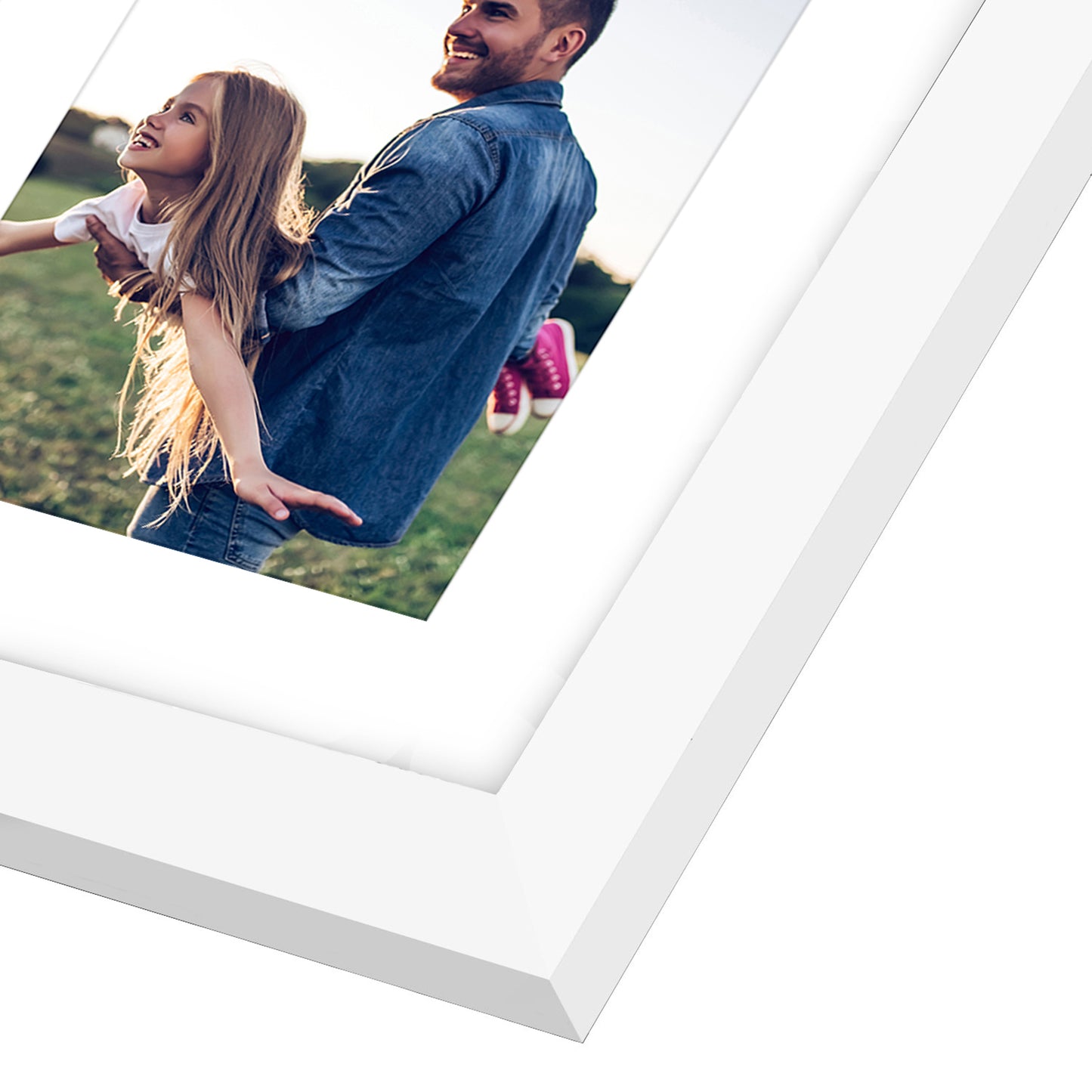 Triple Collage Picture Frame for 5x7 | Choose Size and Color