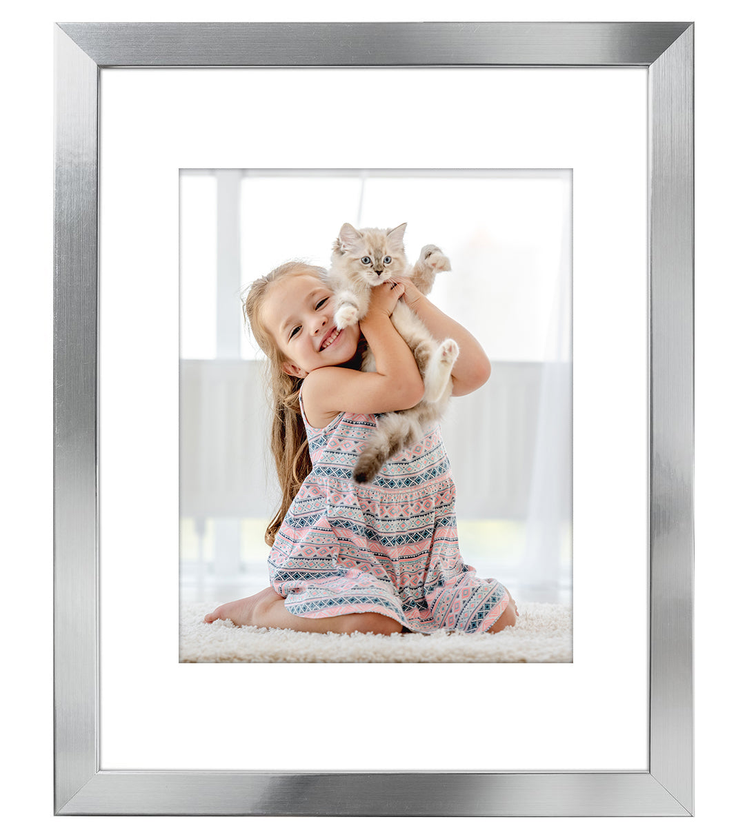 Picture Frame with Mat | Engineered Wood Photo Frame