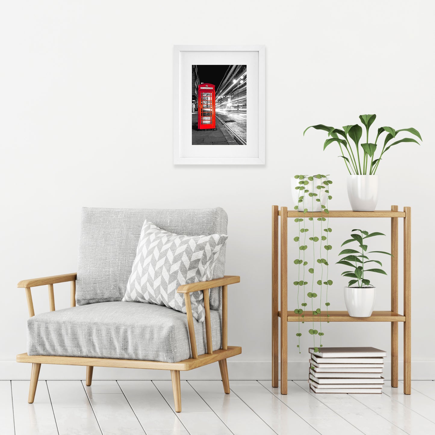 Picture Frame with Mat | Engineered Wood Photo Frame