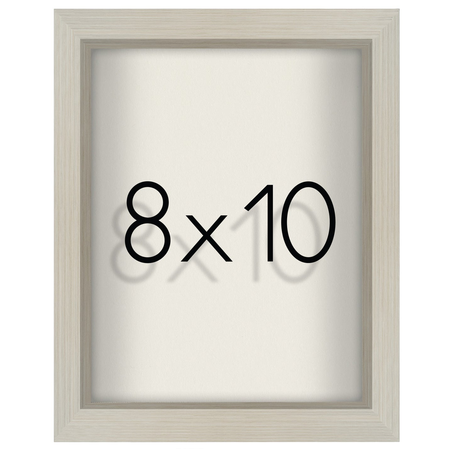 Shadow Box Frame with Soft Linen Back - Engineered Wood for Wall and Tabletop