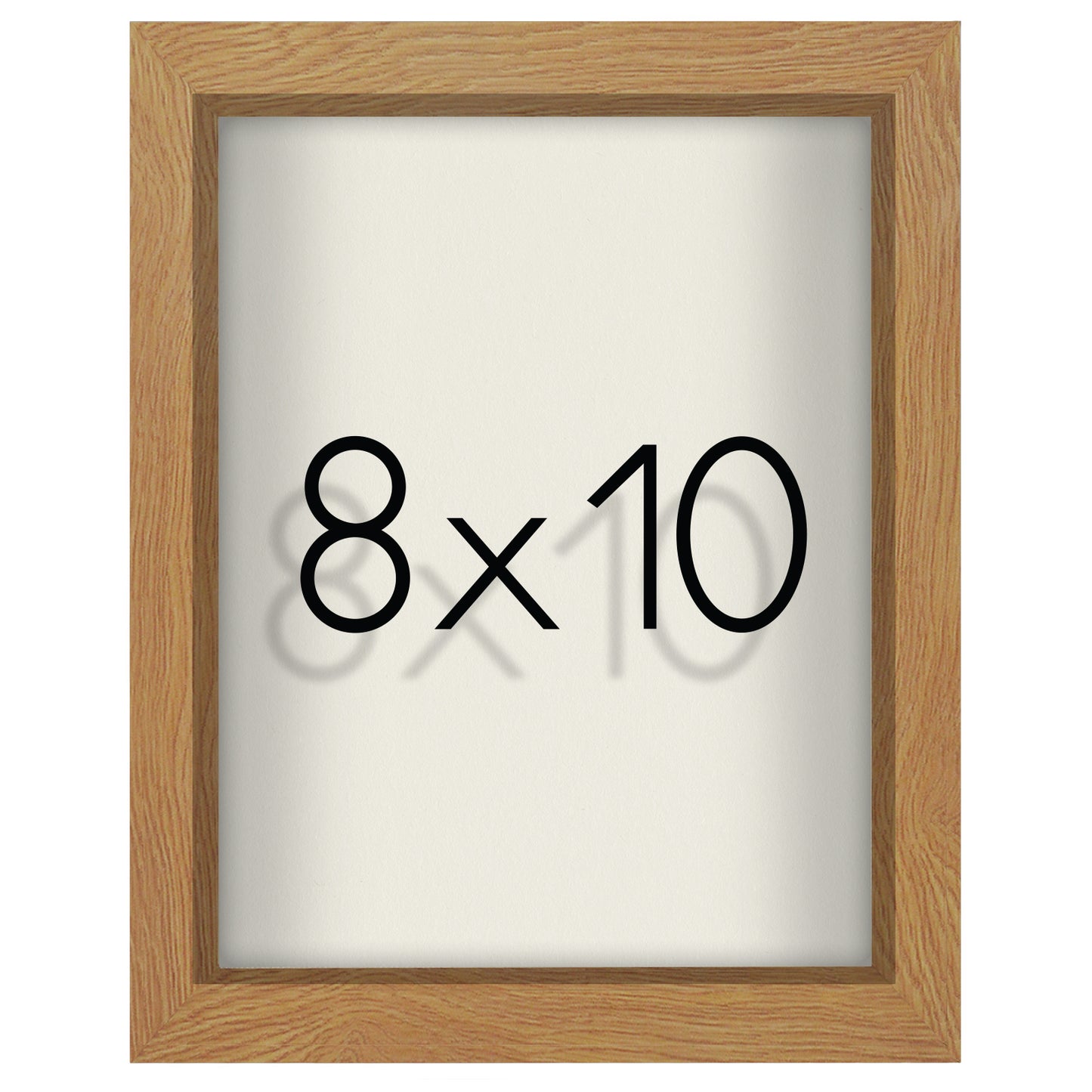 Shadow Box Frame with Soft Linen Back - Engineered Wood for Wall and Tabletop