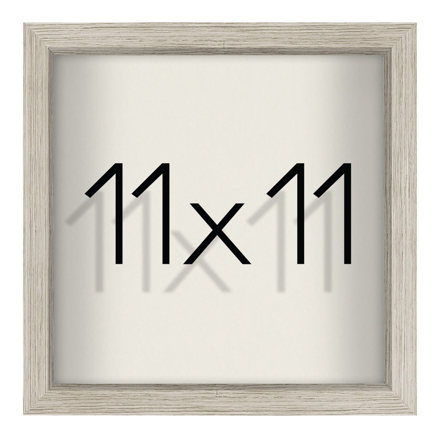 Shadow Box Frame with Soft Linen Back - Engineered Wood for Wall and Tabletop