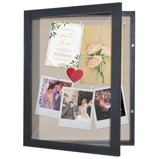 Shadow Box Keepsake Frame with Door | Silhouette Collection