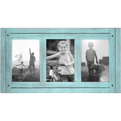 Rustic Picture Frame with Distressed Molding | Hampton Collection