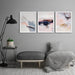 Smoky Blush by Louise Robinson 3 Piece Framed Triptych - Americanflat