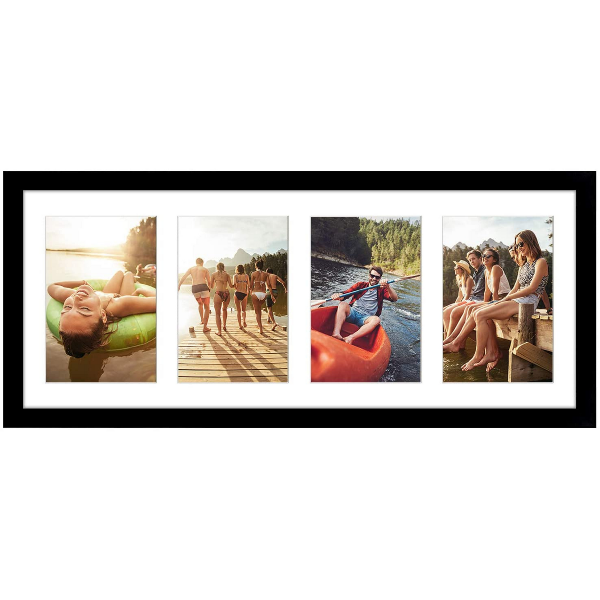 8 x 20 Black Collage Picture Frame – Americanflat