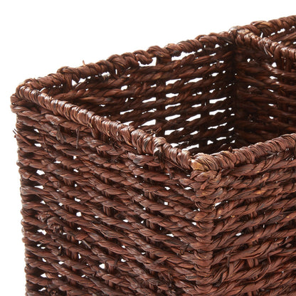 Rectangular Hand Woven Storage Basket - Basket - Americanflat